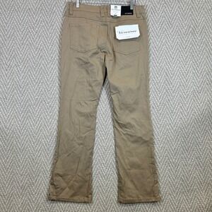 Victorious Jeans Mens Size 32 Khaki Flared Fit Premium Denim